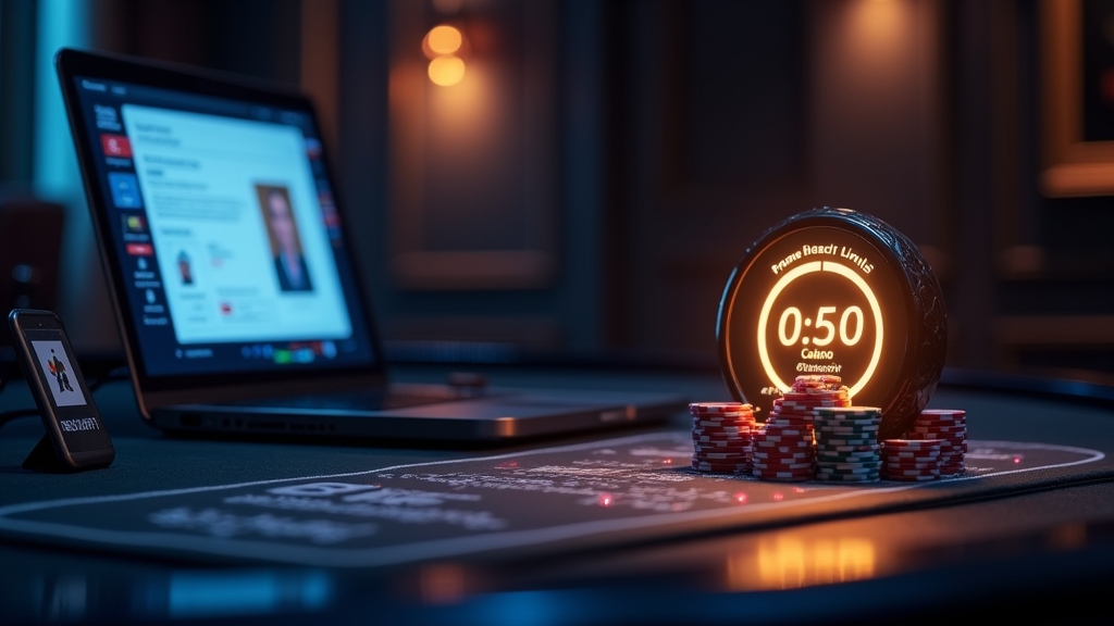 Casino verification desk showing ID checks, payout limits, and transfer screens